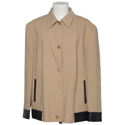 Blazer (Beige) from Eugen Klein Polyester, Wool