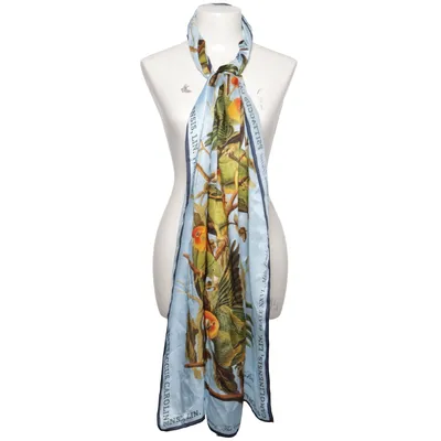 Shawl (Blue, Multicolored) from Brooks Brothers Silk