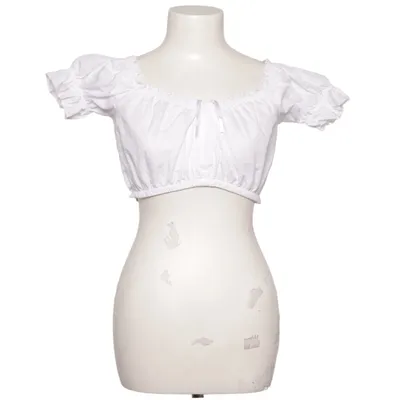 Dirndlblus (Vit) från Lifos Bomull, Polyester