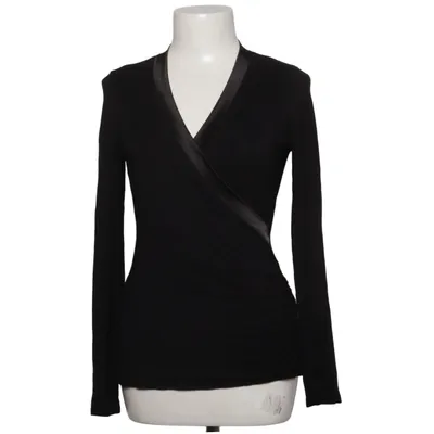 Wickelbluse (Schwarz) von Comma Elasthan, Viskose