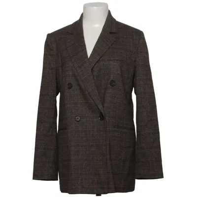 Blazer (Gray, Brown) from Mixxo Elastane, Polyester, Viscose