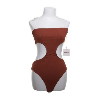 Maillot de bain une pièce (Marron) de Superdown