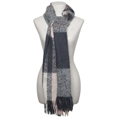 Halstørklæde (Grå, Beige, Sort) fra Vero Moda Accessories Akryl