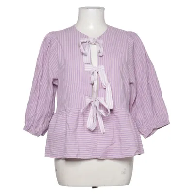 Wrap blouse (Purple, Pink) from Loavies Cotton, Polyester