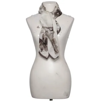 Shawl (White, Black, Gray) from MaxMara Silk