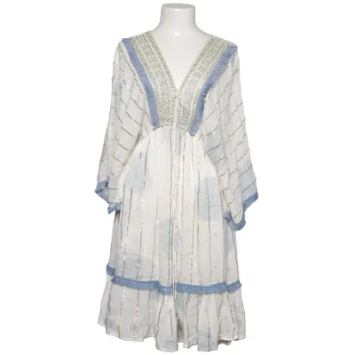 Kaftan (Vit, Blå, Flerfärgad) från Siya Bomull