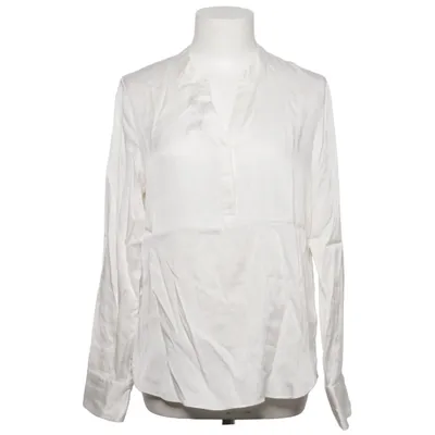 Blus (Vit) från Hämmerle Elastan, Silke