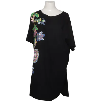 Dress (Black, Multicolored) from Rasurel Cotton