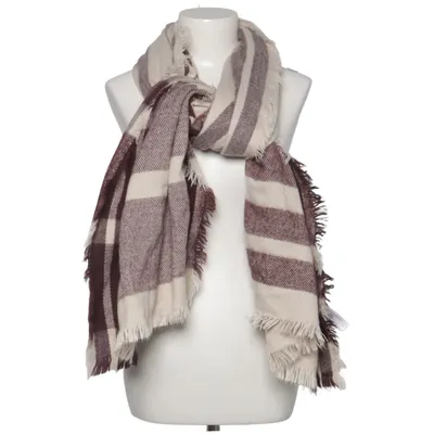 Scarf (White, Brown) from Atmosphere Acrylic