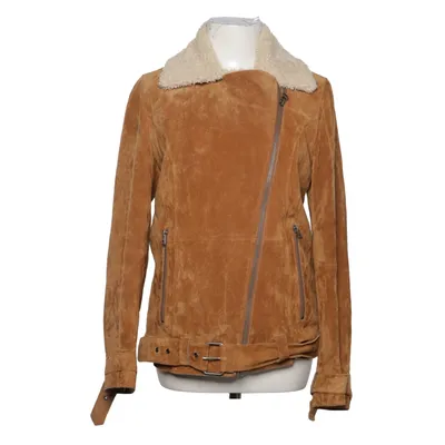 Shearling jas (Bruin, Beige) van Freaky Nation