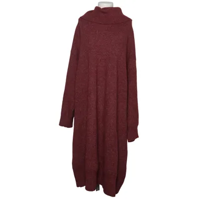 Turtleneck kjole (Rød) fra Studio Untold Polyester, Uld