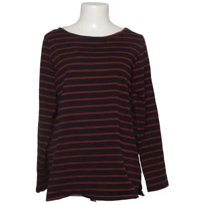 Lange mouwen shirt (Zwart, Rood) van BPC Bonprix Collection Katoen, Elastaan