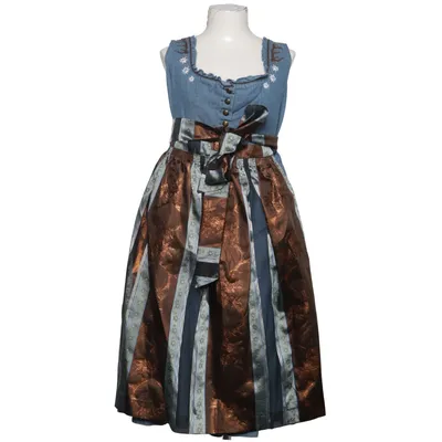Dirndl (Blå, Brun, Flerfarvet) fra Hammerschmid Bomuld