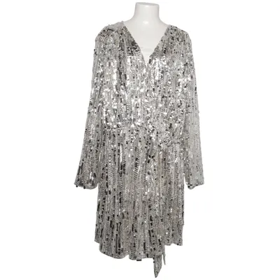 Cocktail dress (Beige, Silver) from H&M Polyester