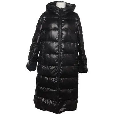 Vinterfrakke (Sort) fra Hox Dun, Fjer, Polyester