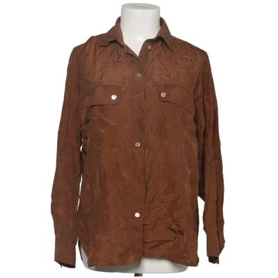 Shirt (Brown) from Mario Rosella Silk