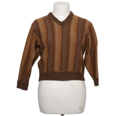Sweater (Brun, Gul) fra Dalmine Merinould