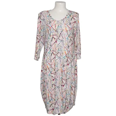 Dress (Beige, Multicolored) from Leins' Elastane, Viscose