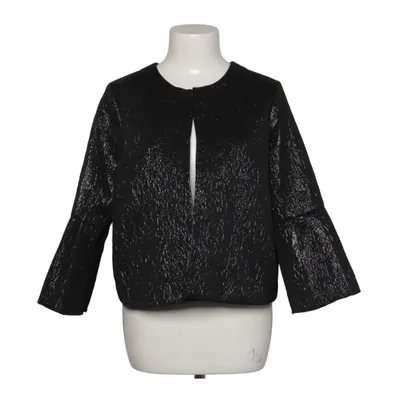 Jacket (Black) from KappAhl Cotton, Metallic fiber, Polyamide, Polyester, Viscose