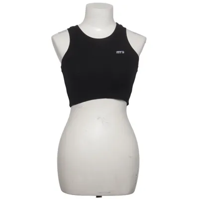 Crop top (Black) from My Muse Cotton, Elastane