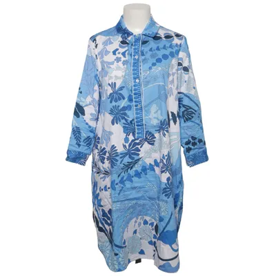 Blousejurk (Blauw, Wit, Meerkleurig) van Bessie