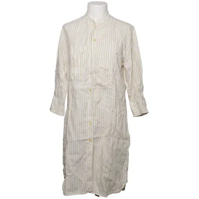Skjortekjole (Hvid, Beige) fra Jeans Les Copains Linned