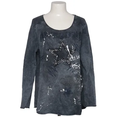Långärmad t-shirt (Blå) från Tredy Bomull