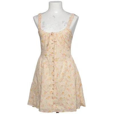 Klänning (Beige, Flerfärgad) från Urban Outfitters Bomull