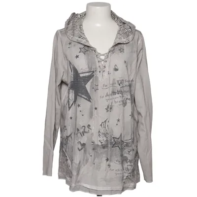 Hoodie (Gray) from Tredy Cotton, Polyamide