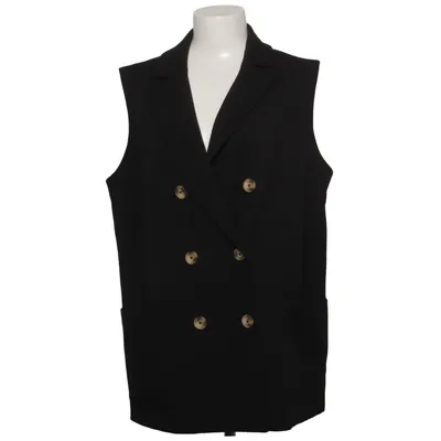 Gilet (Zwart) van Sora Katoen, Elastaan, Polyester