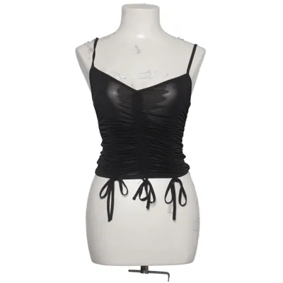 Crop top (Svart) från Urban Outfitters Elastan, Polyester