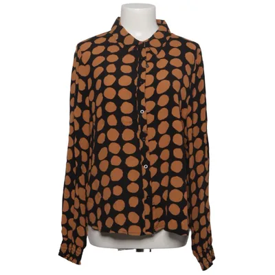 Blouse (Zwart, Bruin) van Linea Loresi Viscose