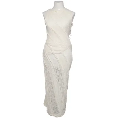 Maxikjole (Beige) fra Pull & Bear Bomuld, Elastan, Polyester