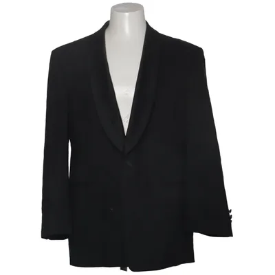Smokingblazer (Sort) fra Wilvorst Acetat, Viscose, Uld