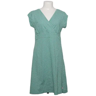 Wrap dress (Green, White) from Froy & Dind Elastane, Organic cotton