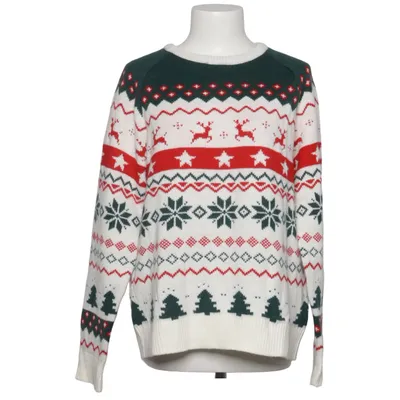 Julesweater (Hvid, Grøn, Rød) fra Up2Fashion Akryl