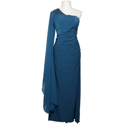 Evening gown (Blue) from Lucas & Emma Fashion Elastane, Polyester