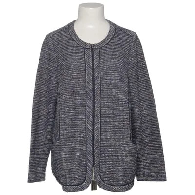 Jacket (Blue, Multicolored) from Sommermann Acrylic, Cotton, Polyamide, Polyester, Viscose