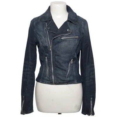 Denim jacket (Blue) from Mango Jeans Cotton