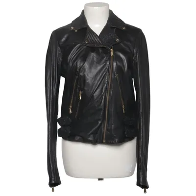 Biker jacket (Black) from 7 eleven Cotton, Leather