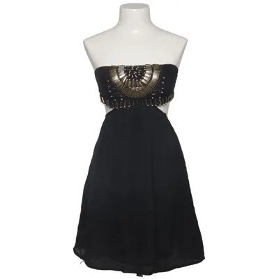Cocktailjurk (Zwart) van Revers Polyester, Viscose