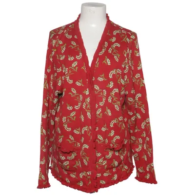 Cardigan (Red, Green, White) from Deerberg Cotton
