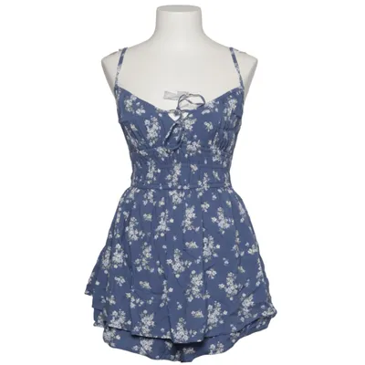 Kjole (Blå, Hvid, Flerfarvet) fra Hollister Elastan, Polyester, Viscose