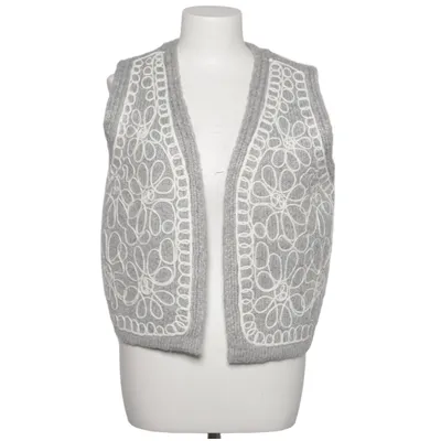 Vest (Gray, White) from Bisou's Project Acrylic, Recycled polyester