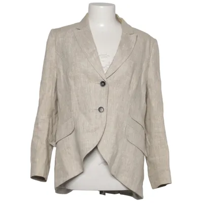 Blazer (Beige) de Oui Collection Coton, Lin