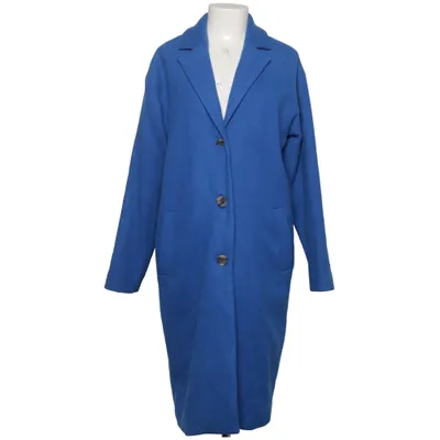 Jas (Blauw) van Pieces Polyester, Wol