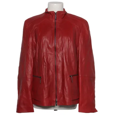 Lederjacke (Rot) von Gerry Weber Leder, Polyester, Viskose