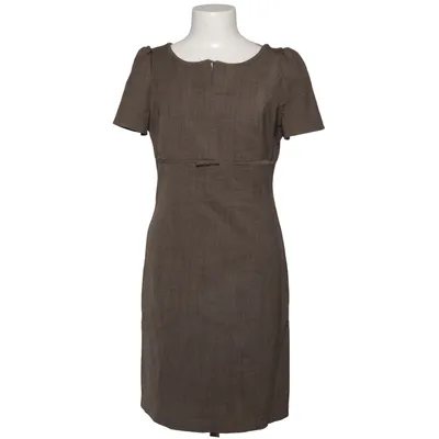 Dress (Brown) from Antonelle Acetate, Elastane, Wool