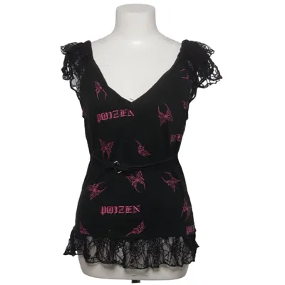 Top (Zwart, Roze) van Poizen Industries