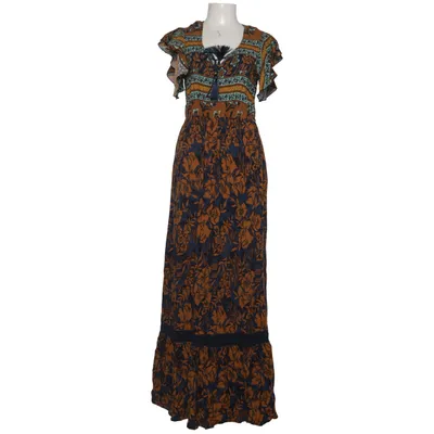 Klänning (Blå, Brun, Flerfärgad) från Buffalo Bomull, Viskos